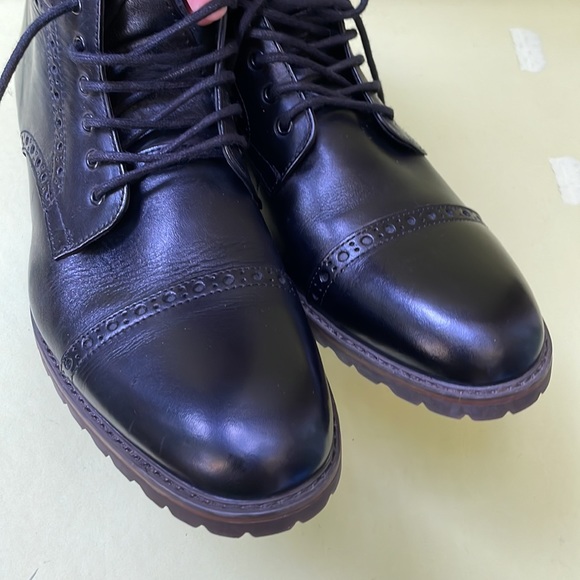 New black La Milano leather boots main image 9